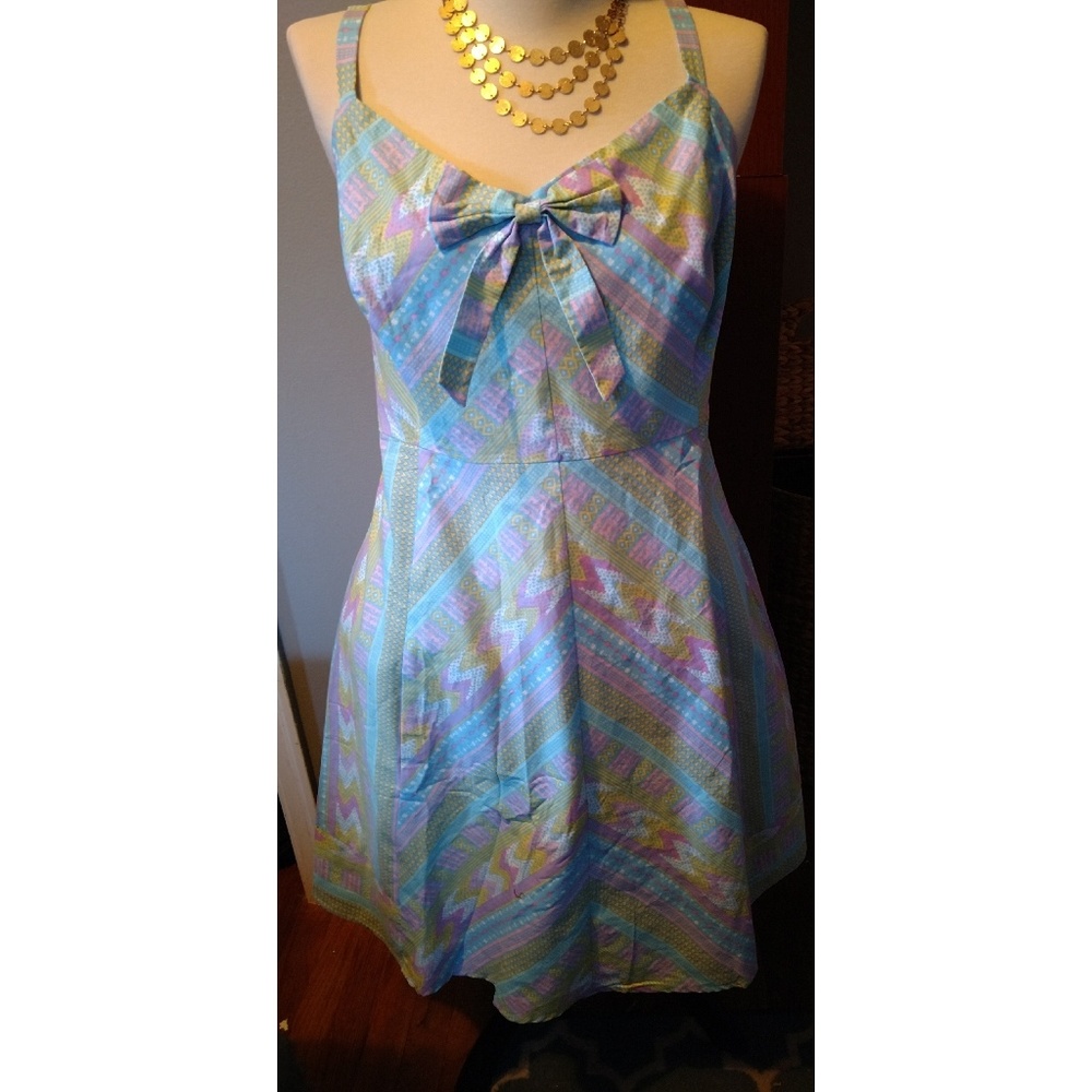 Modcloth Pastel fit & flare dress 3x NWOT